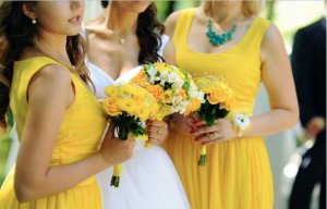 Весілля у жовтому кольорі